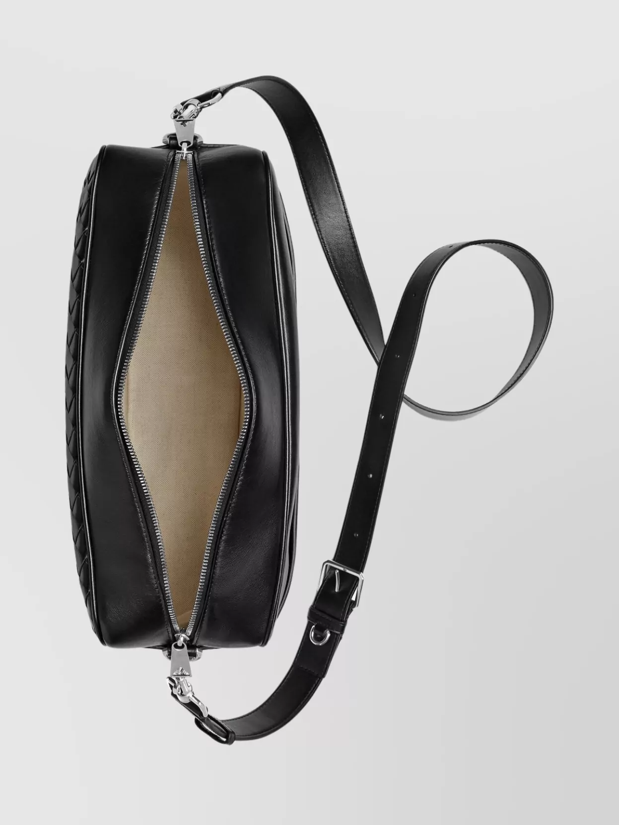 Bottega Veneta Intrecciato Design Large Messenger Bag