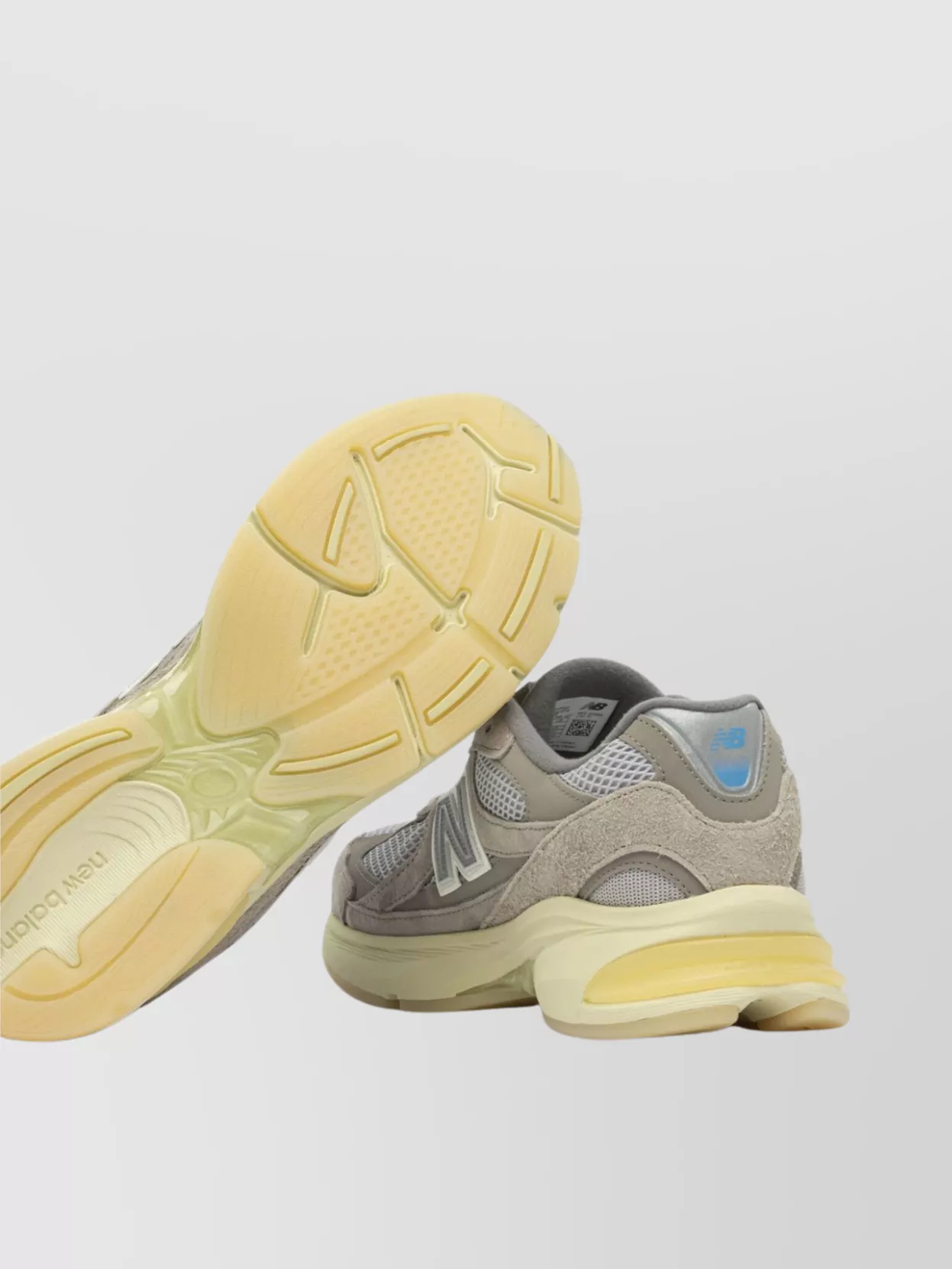 New Balance Mesh And Suede Slip-On Sneakers