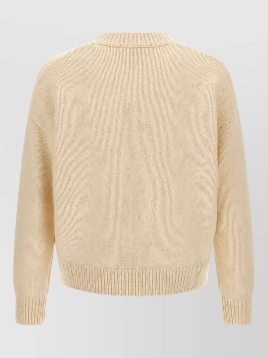 Isabel Marant Etoile Wool Ribbed Logo Sweater