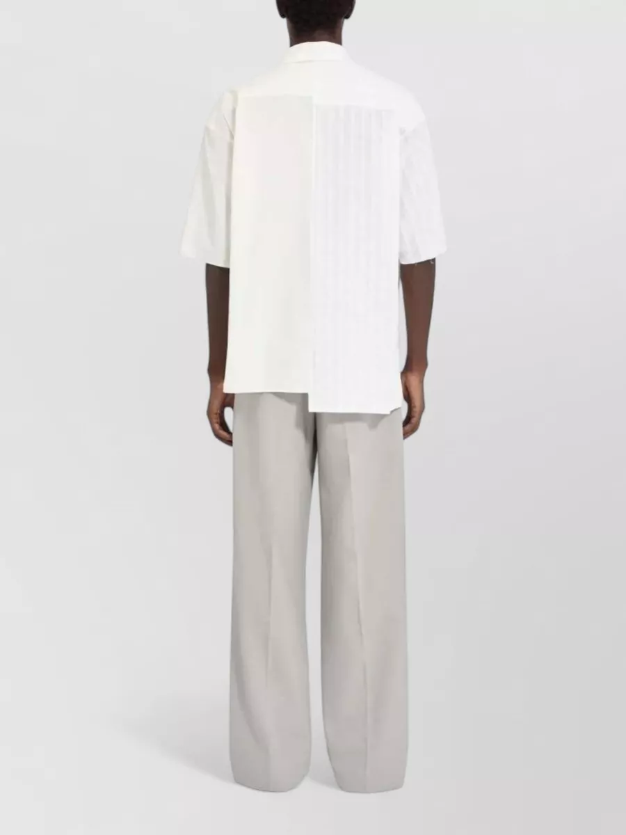 Mm6 Maison Margiela Short Sleeve Shirt Chest Pocket Panels