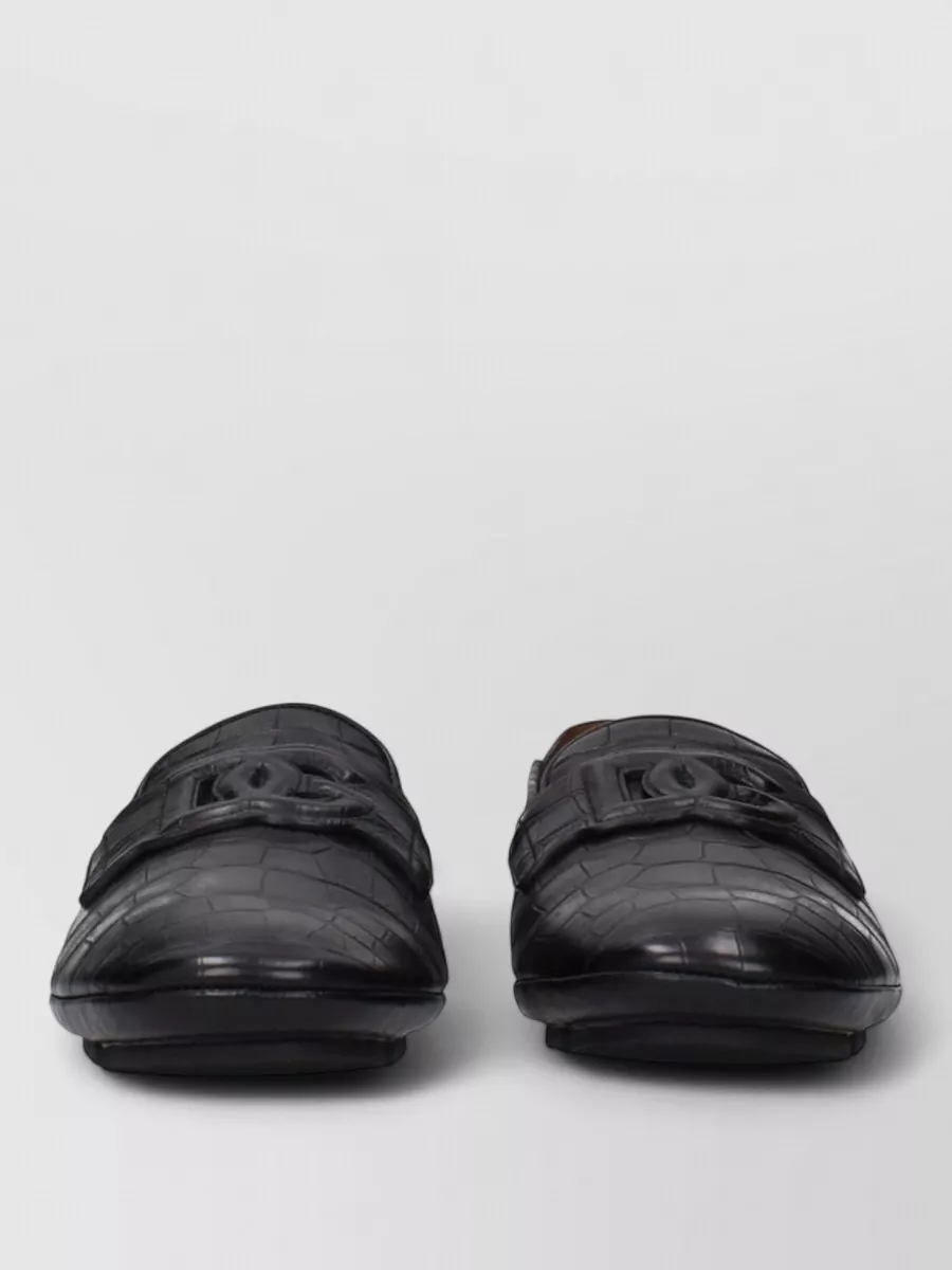 Dolce&Gabbana leather slip-on loafers