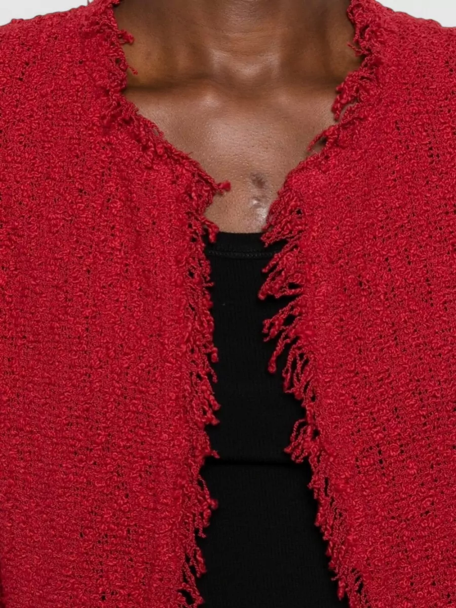 Iro Shavani Cotton Jacket Long Sleeves Pockets