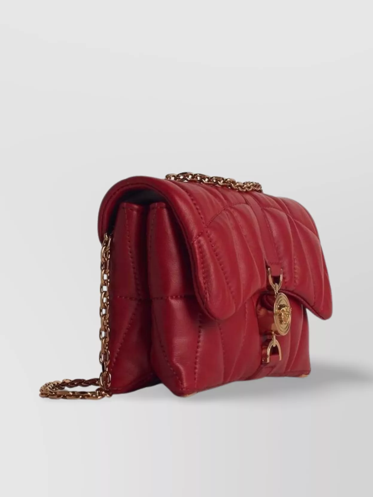 Versace 'Cleio' Small Leather Crossbody Bag