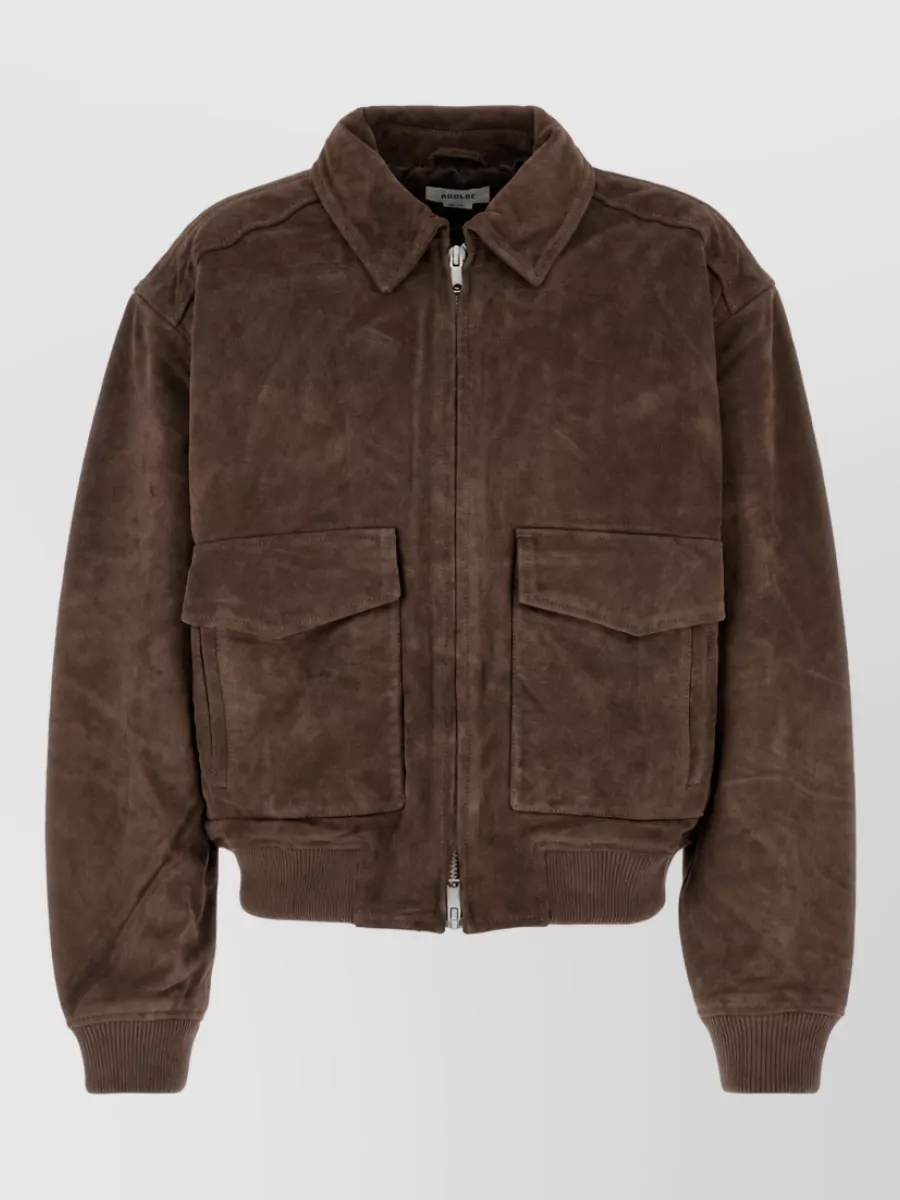 Agolde suede jacket