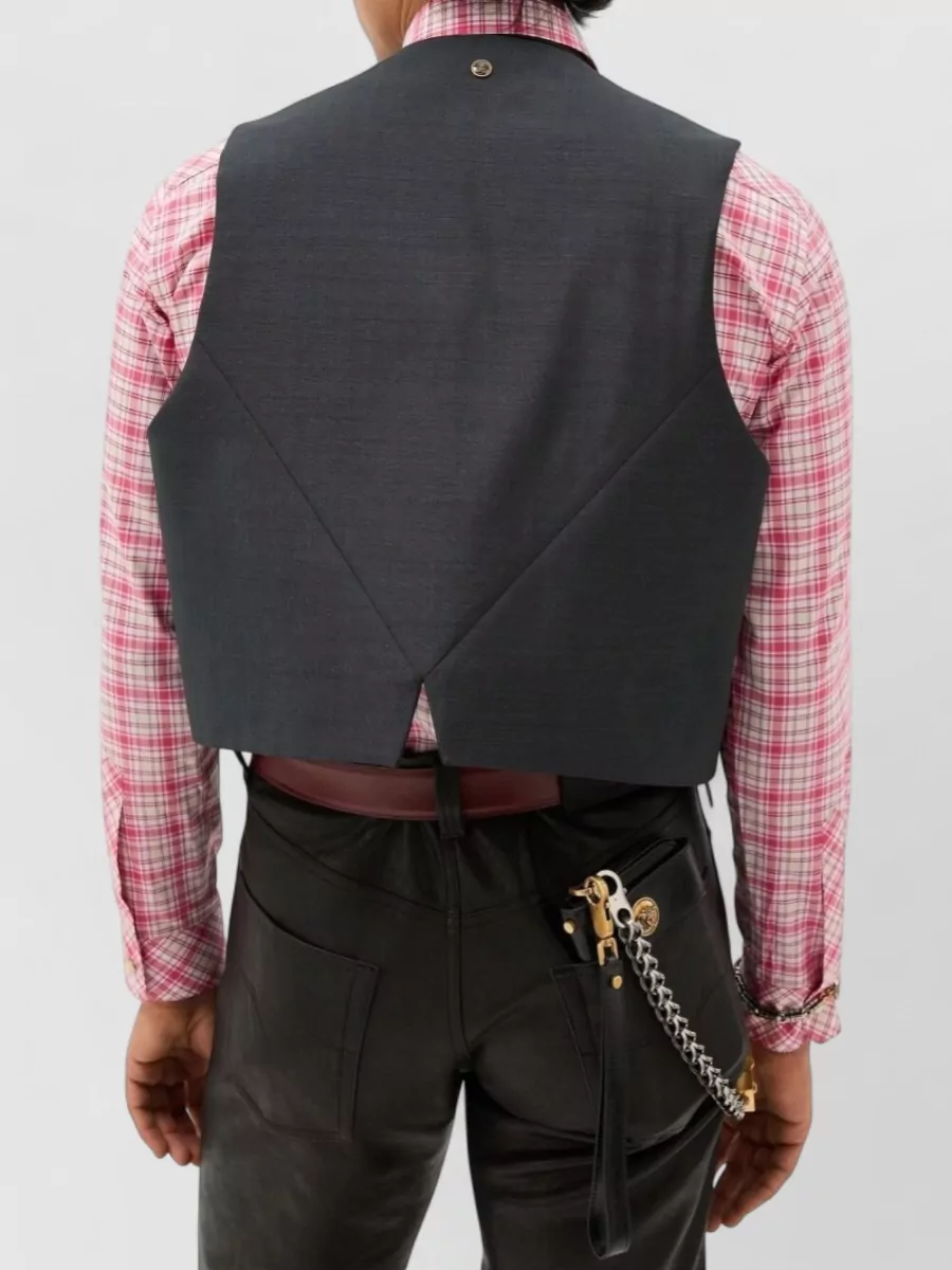 Versace Wool Mohair Vest