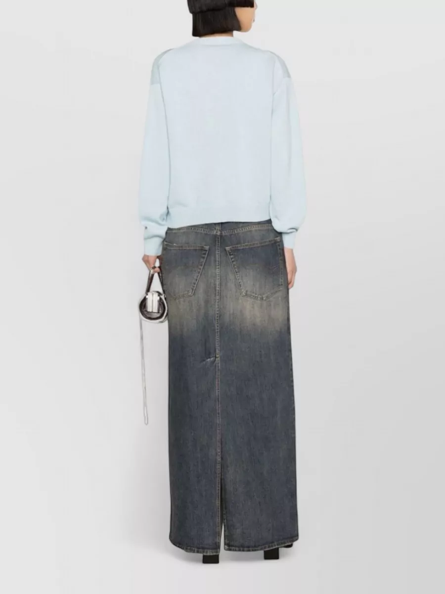 Kenzo Organic Cotton Intarsia-Knit Crew-Neck Jumper