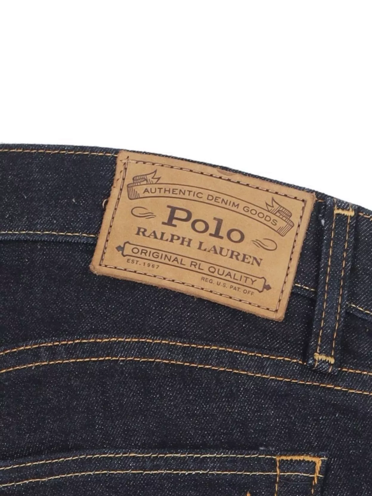 Polo Ralph Lauren Straight Leg Trousers Back Pocket