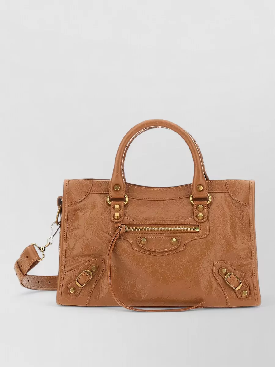 Balenciaga le city small leather shoulder bag