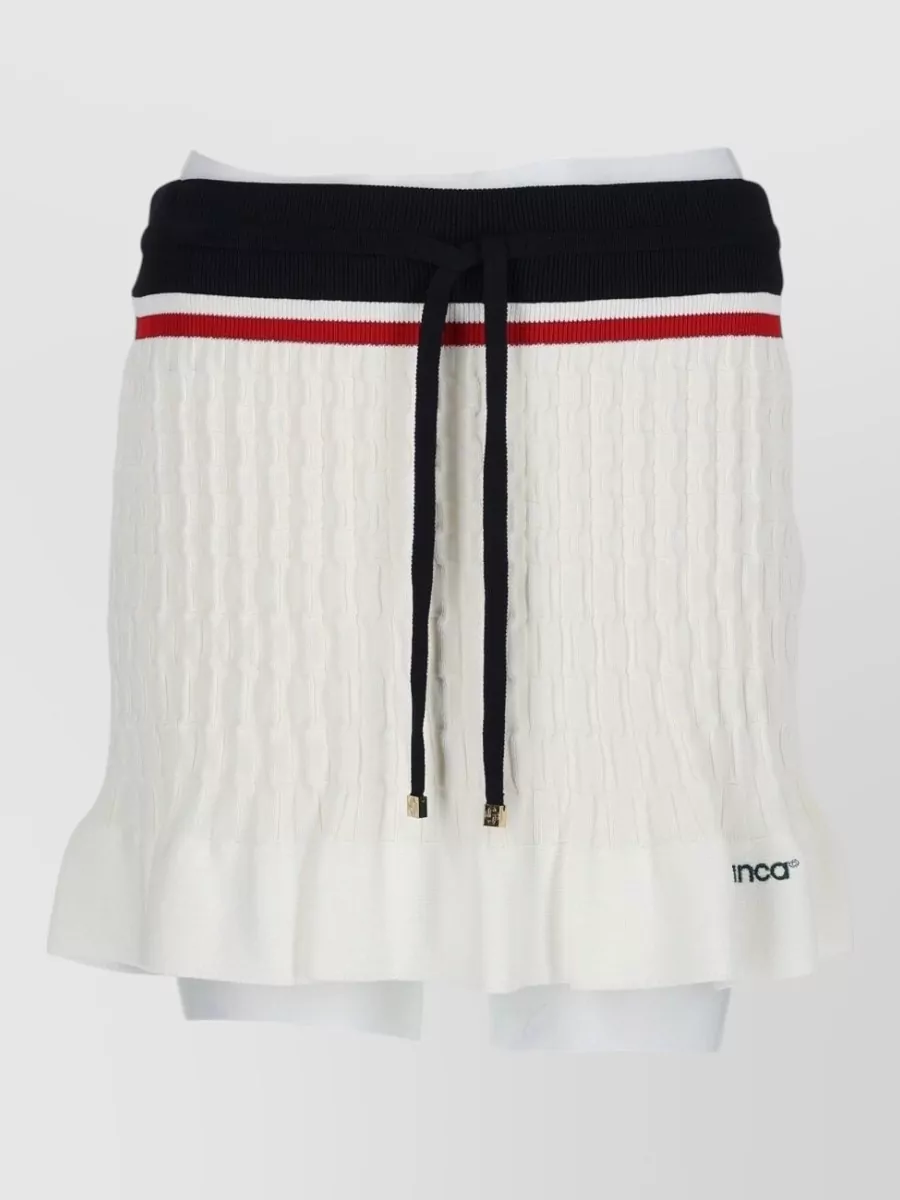 Casablanca knitted mini skirt