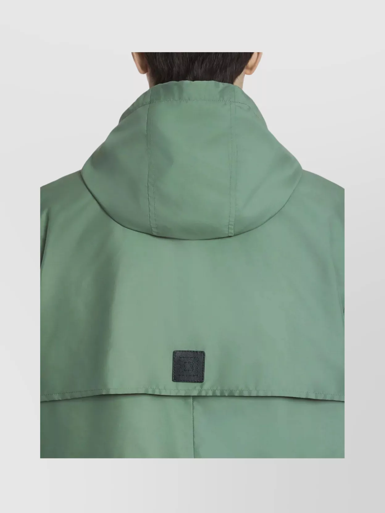 Lanvin Windbreaker With Hood And Elasticated Cuffs
