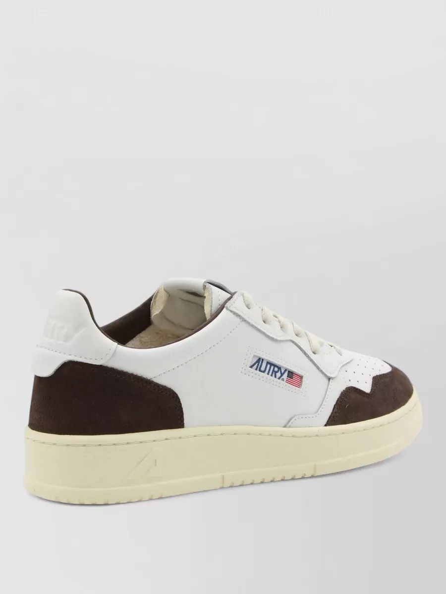 Autry leather lace-up sneakers