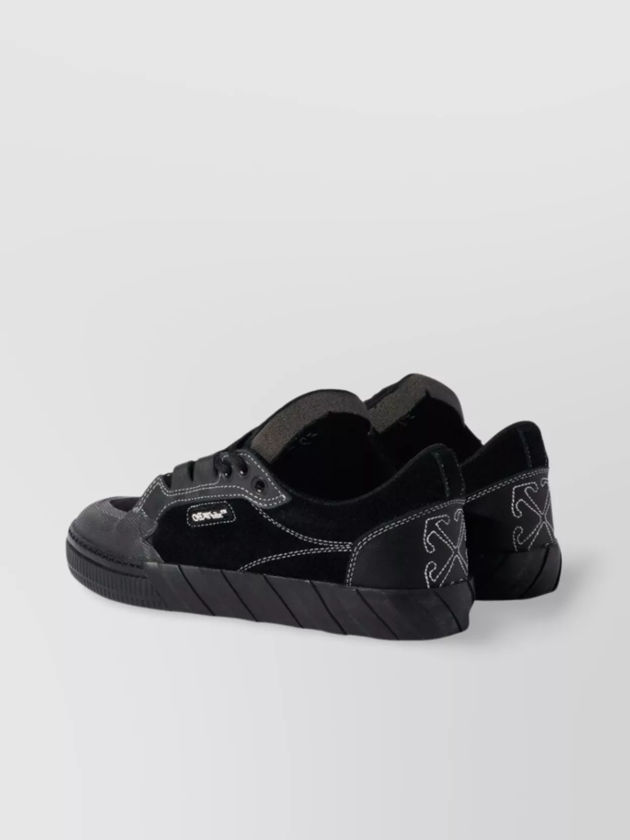 Off-White Vulcanized Rubber Sole Sneakers