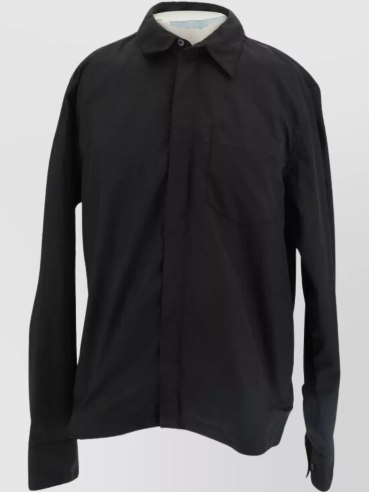 Dries Van Noten 01430-corran 8210 M.w.shirt In Black