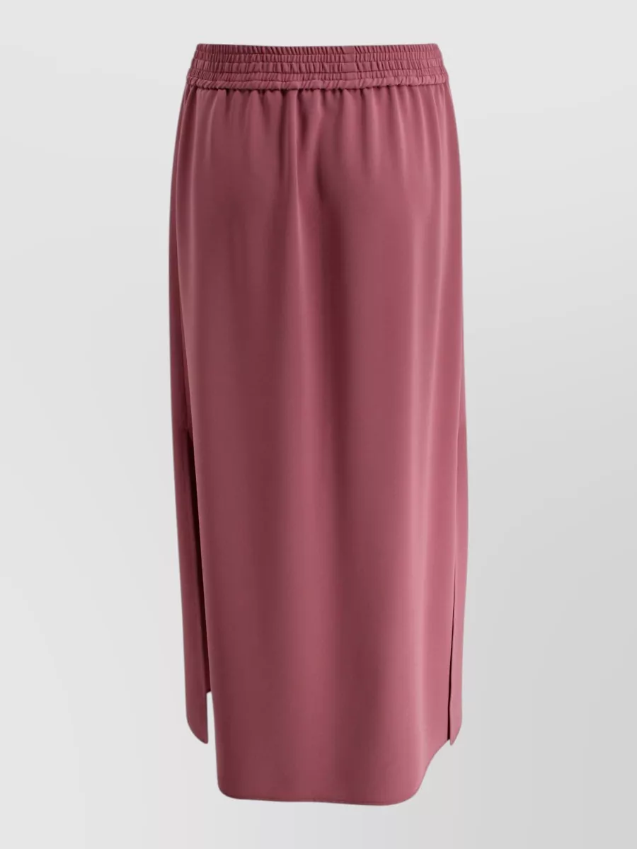 Herno Elasticated Waist Knee-Length Skirt