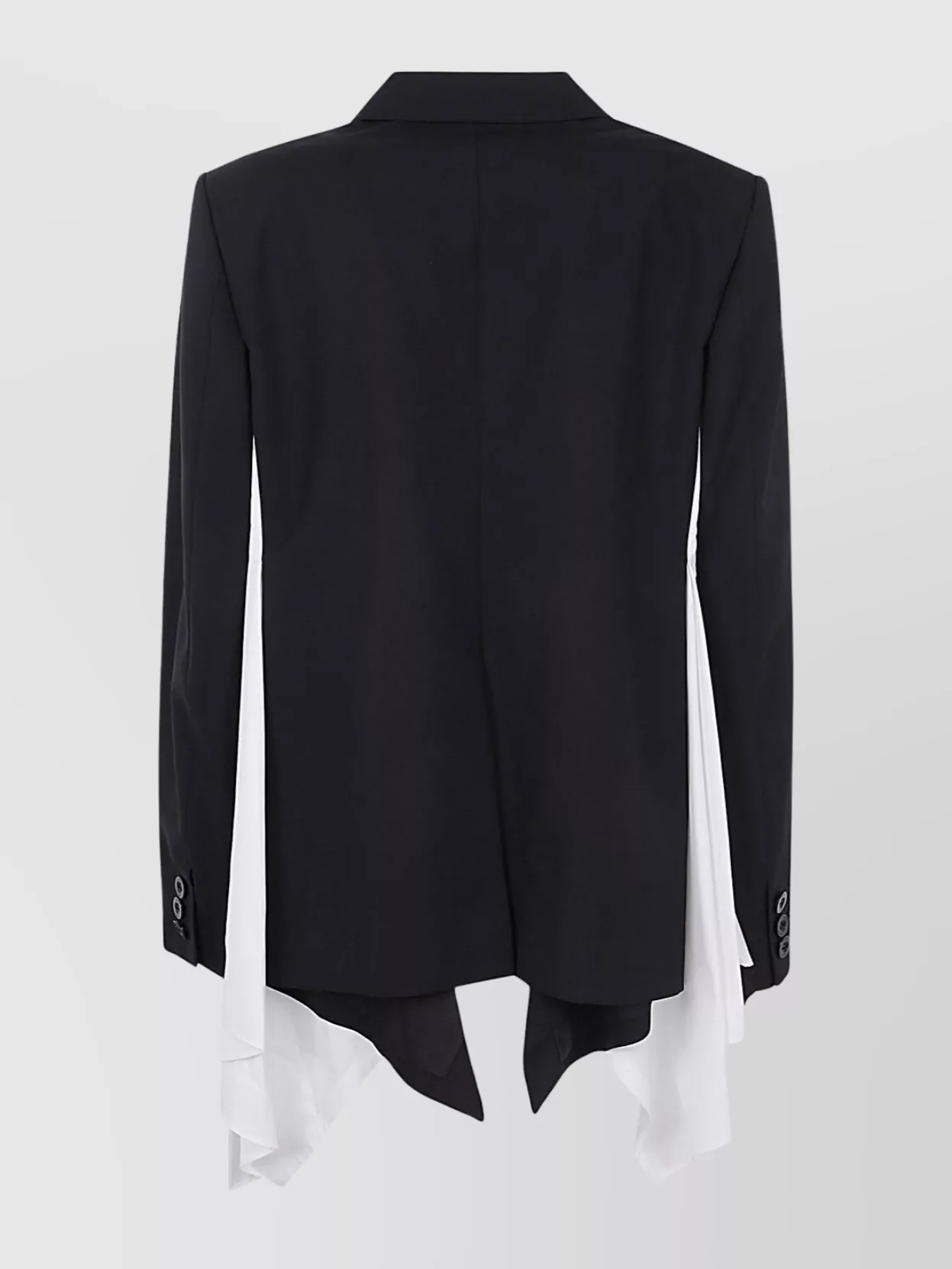 Sacai Panel Detail Flap Pockets Notched Lapels