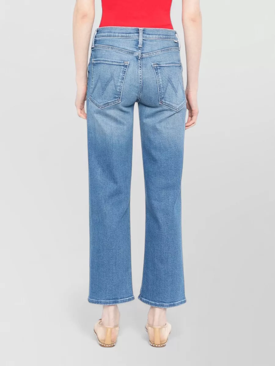 Mother Denim Straight-Leg Jeans