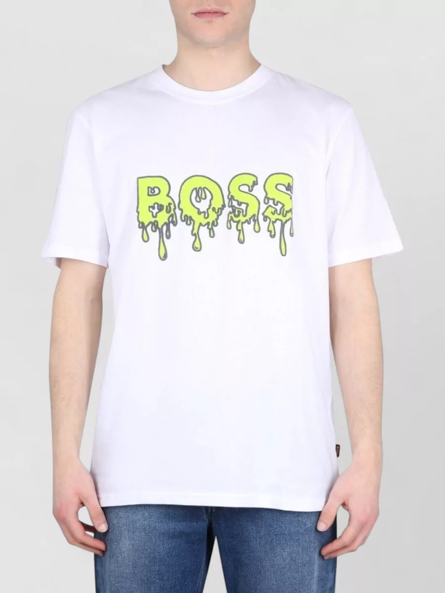 Boss logo print t-shirt