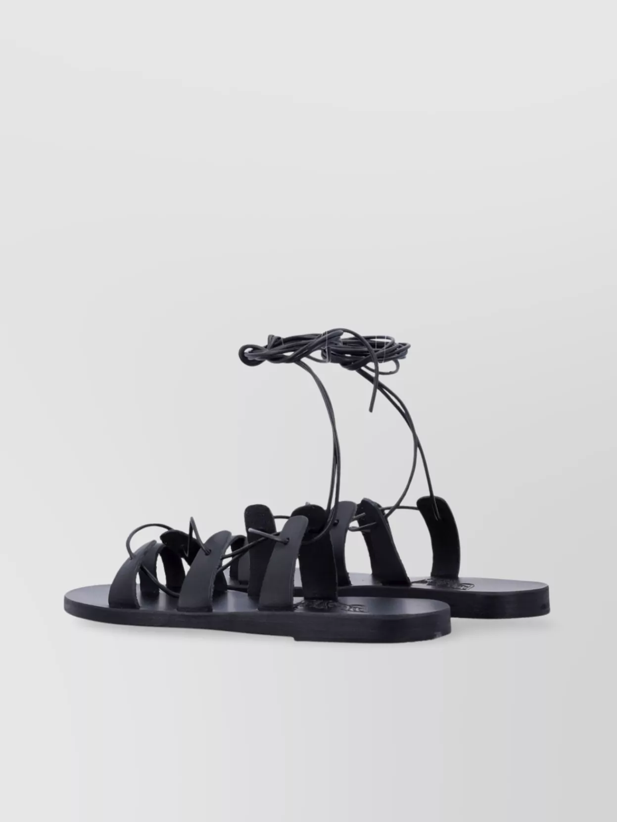 Ancient Greek Sandals Lace-Up Flat Sole Strappy Sandals