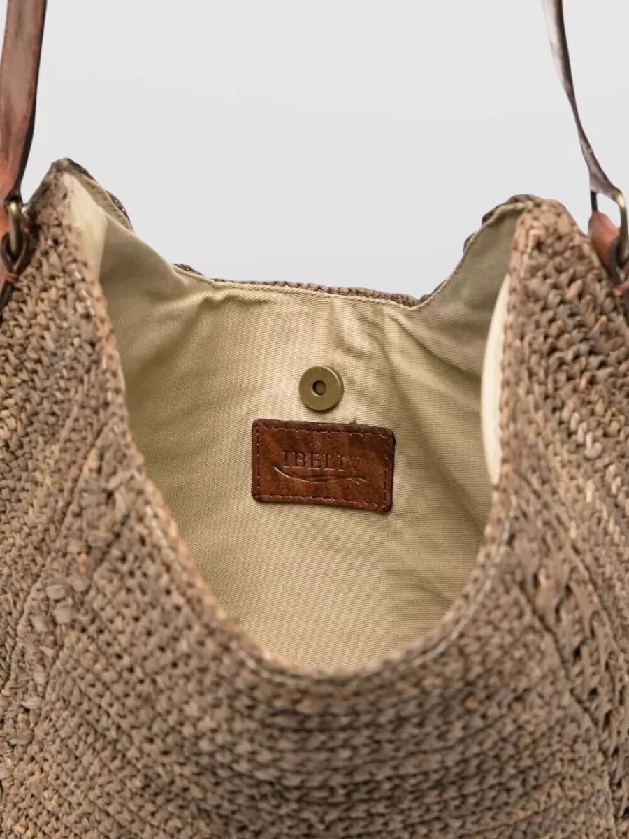 Ibeliv Raffia Shoulder Bag