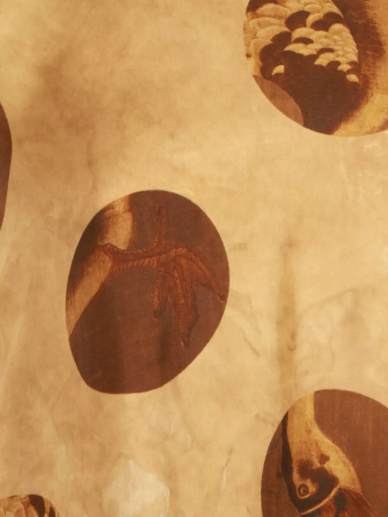 Uma Wang Sleeveless Tiered Dress Abstract Print