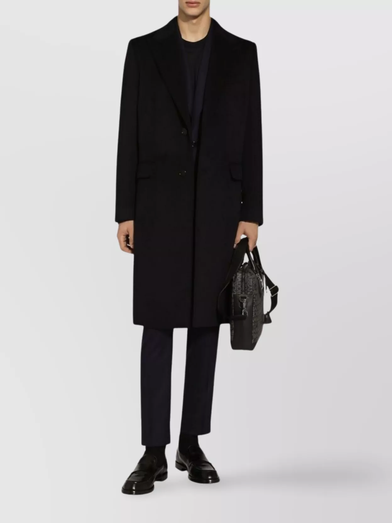 Dolce&Gabbana Tailored Wool Flannel Trousers