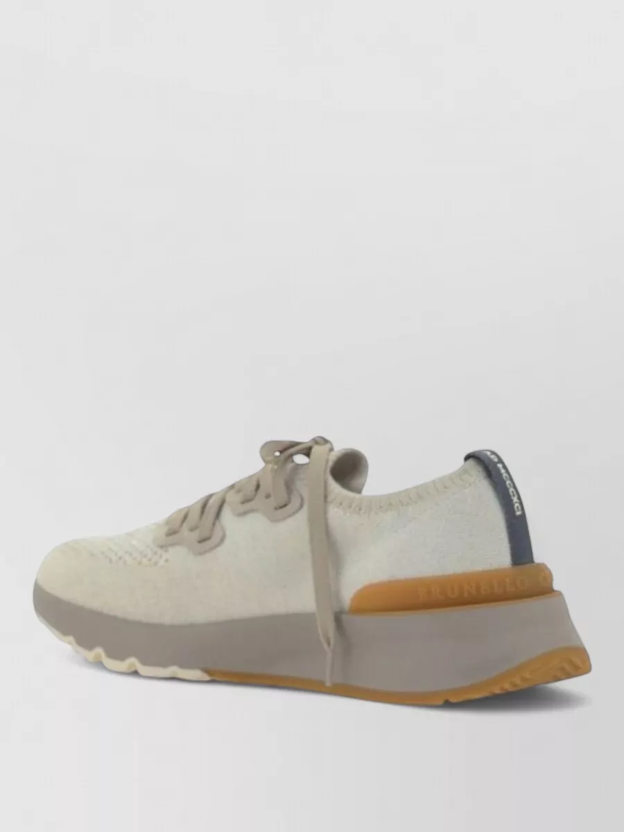Brunello Cucinelli cotton low-top sneakers