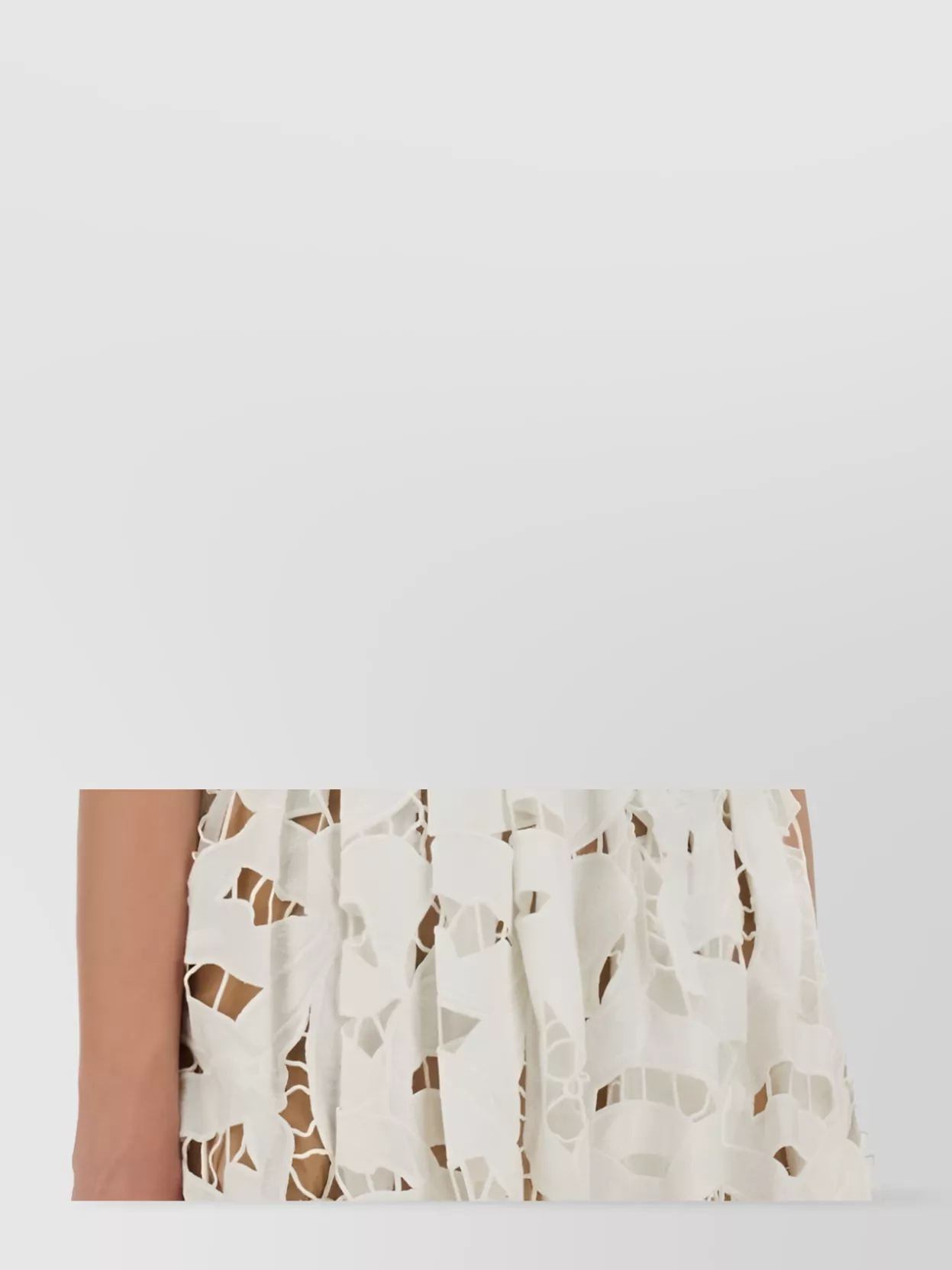 Self-Portrait Embroidered Bow Midi Dress