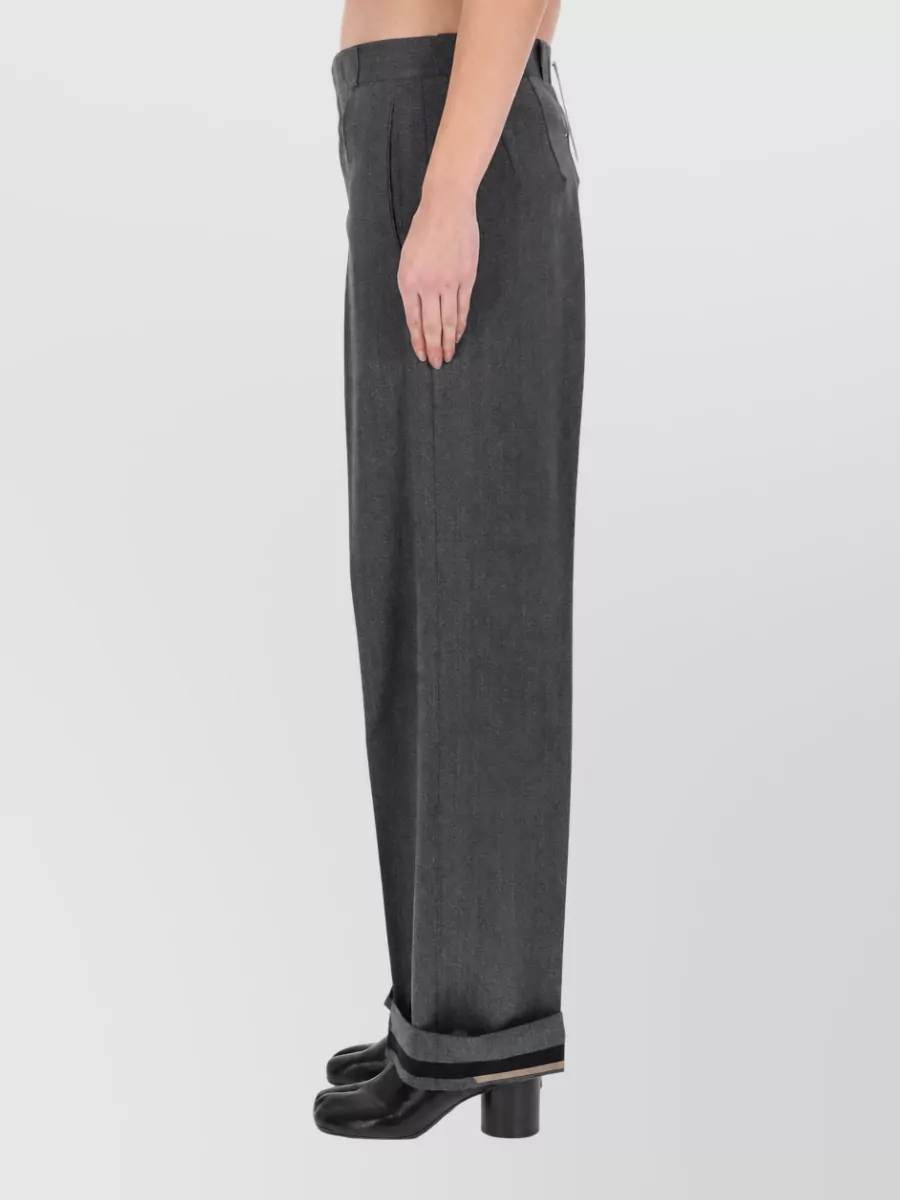 Maison Margiela Tailored Wide-Leg Trousers