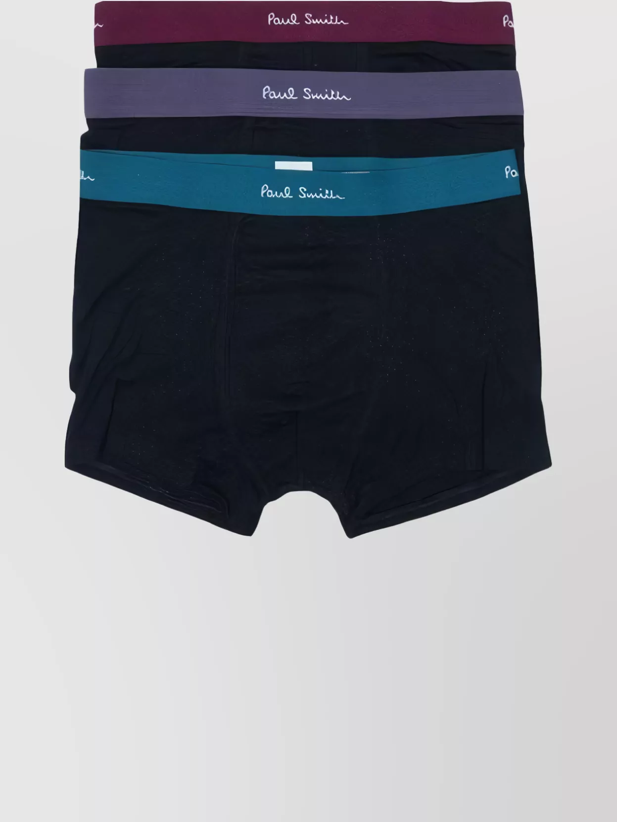 PAUL SMITH LOGO-PRINT BRIEFS PACK OF THREE