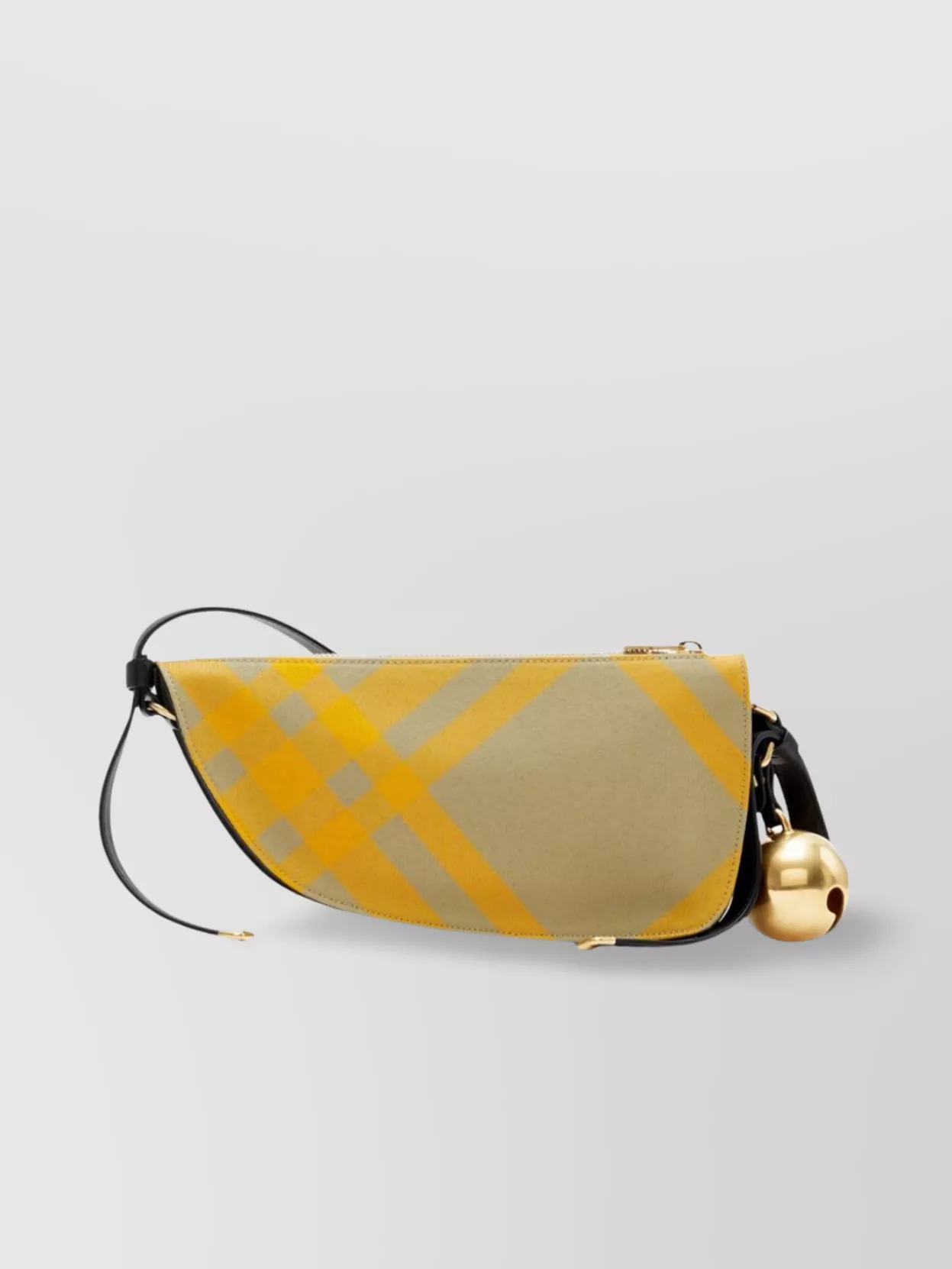 Burberry Checkered Pattern Crossbody Bags With Adjustable Strap