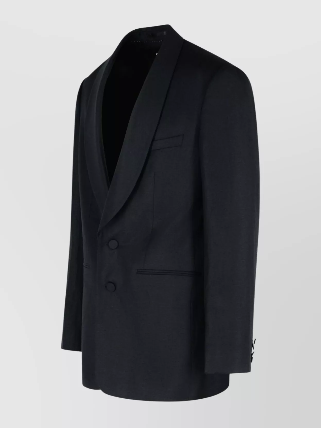Dries Van Noten Wool Blend Blazer Front Pockets