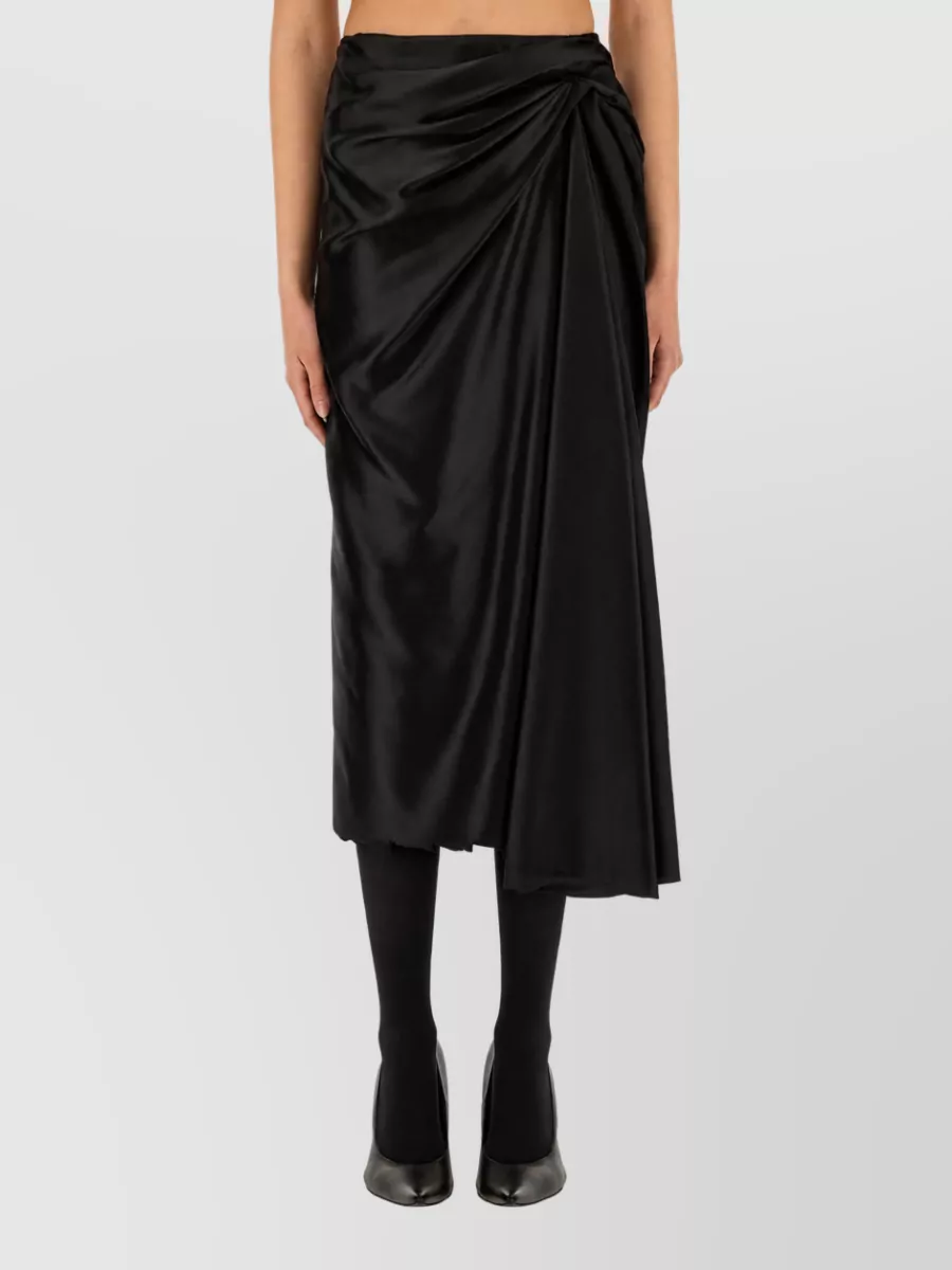Balenciaga Draped Skirt