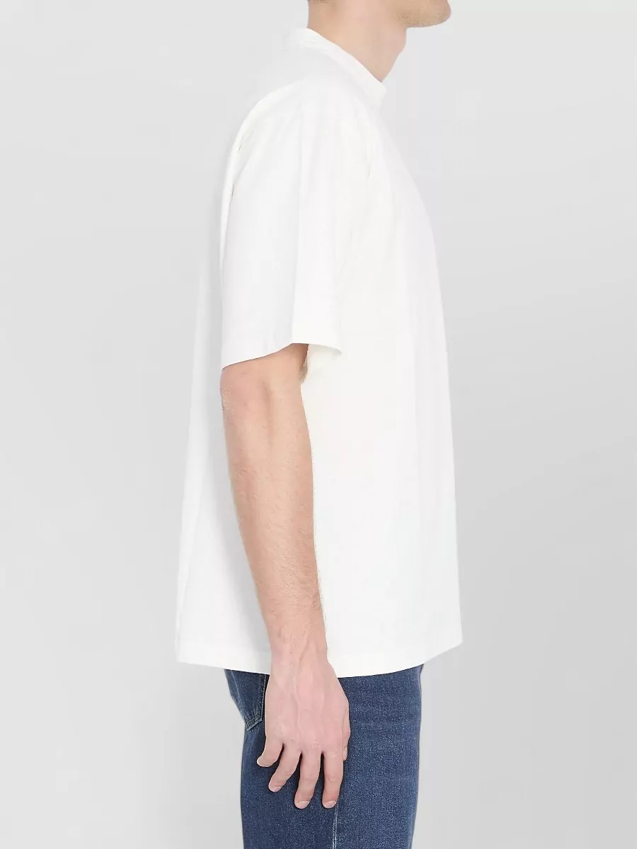 The Row Ribbed Crewneck Cotton T-Shirt
