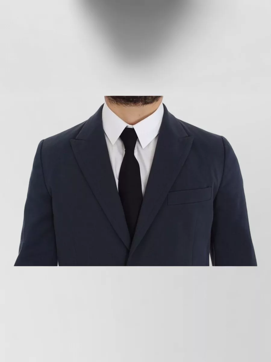 Dolce&Gabbana Cotton Single-Breasted Blazer