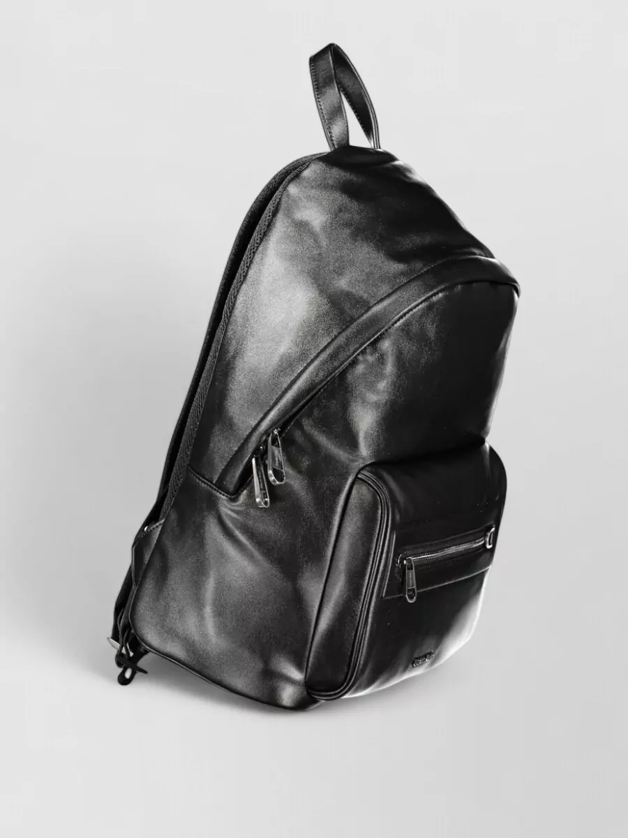 Calvin Klein Faux Leather Backpack