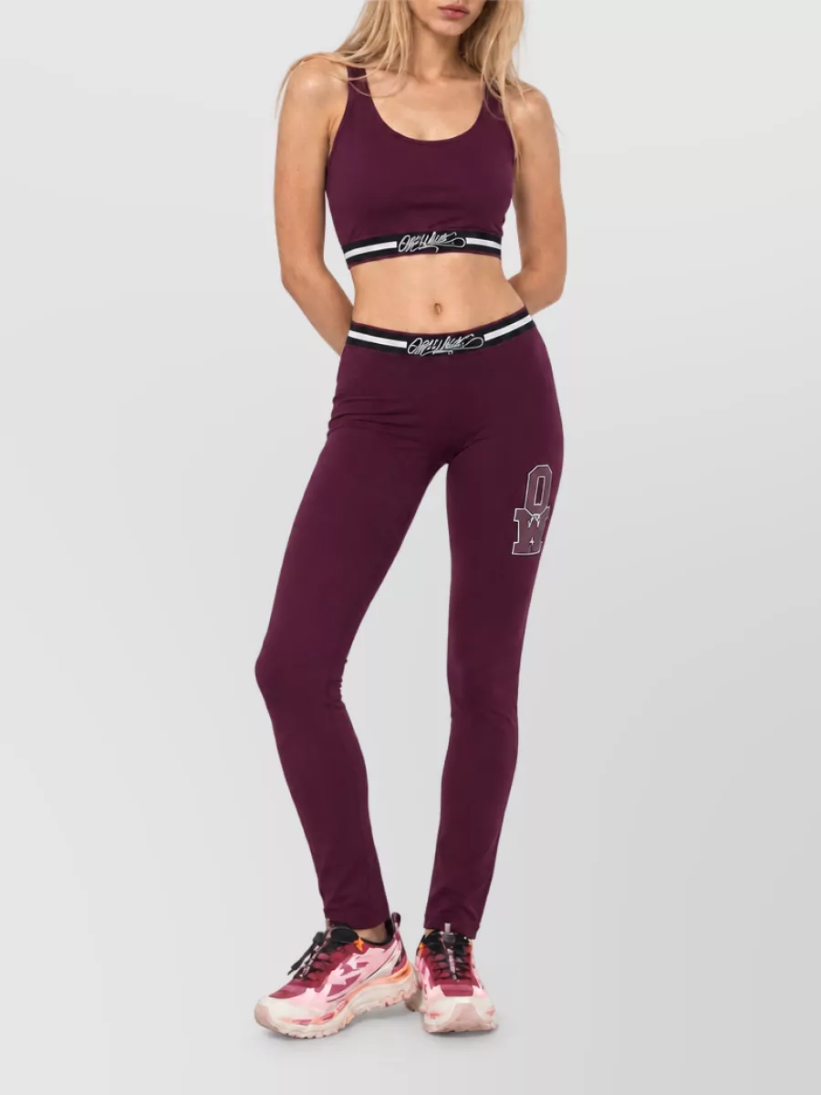 Off-White High-Rise Leggings