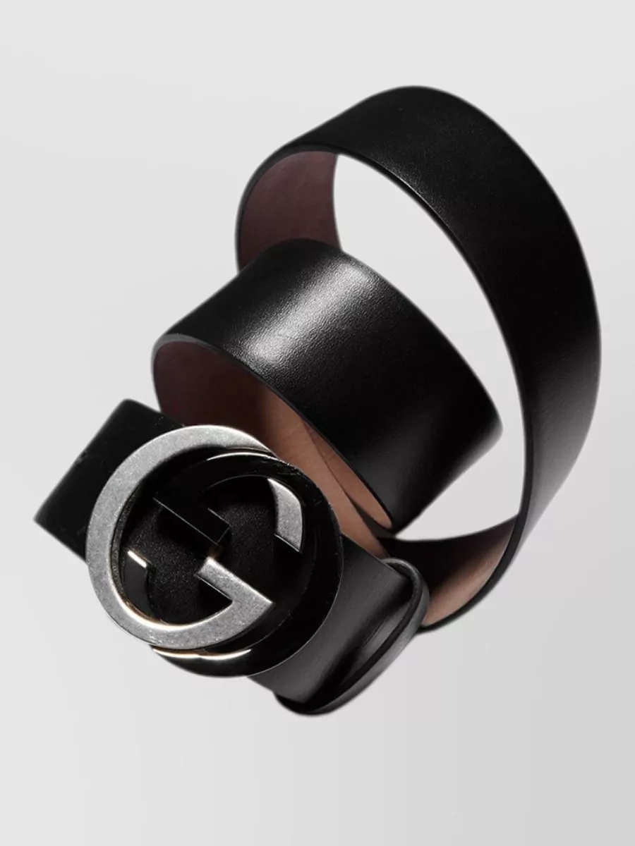 Gucci Leather Wide Belt