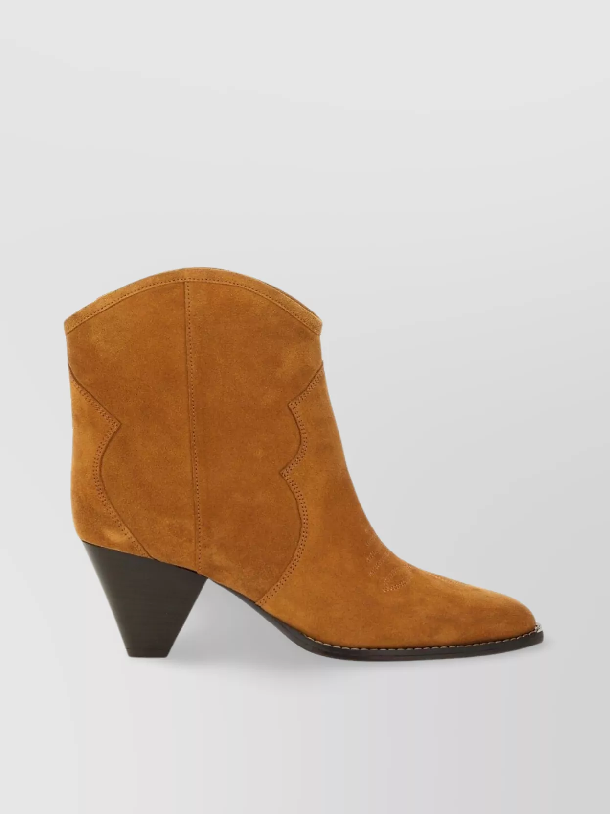 ISABEL MARANT "DARIZO" ANKLE CONE HEEL POINTED TOE BOOTS
