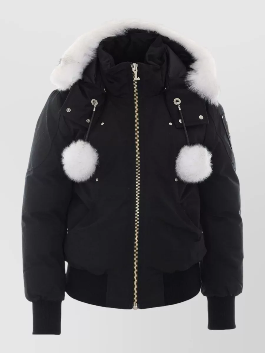 Moose Knuckles down bomber jacket