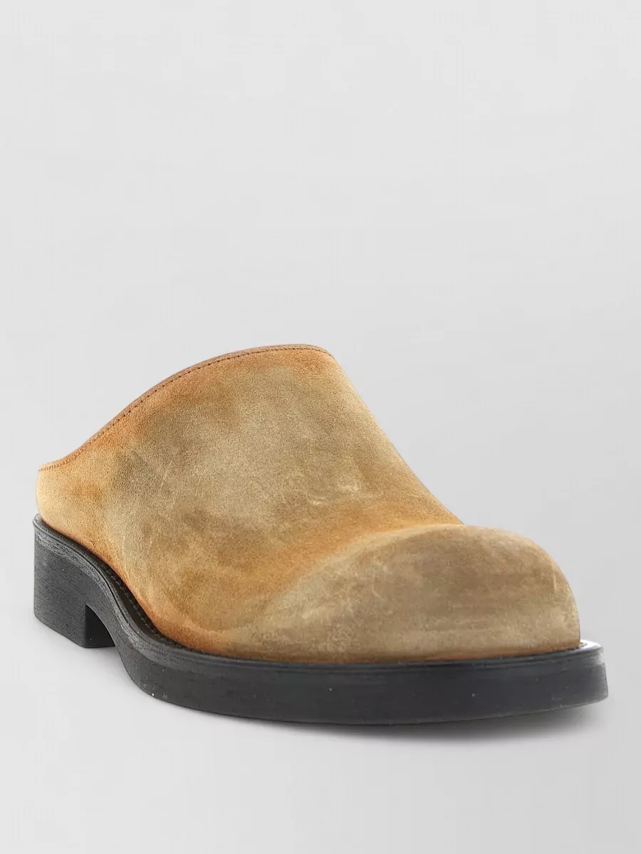 Mm6 Maison Margiela leather slippers