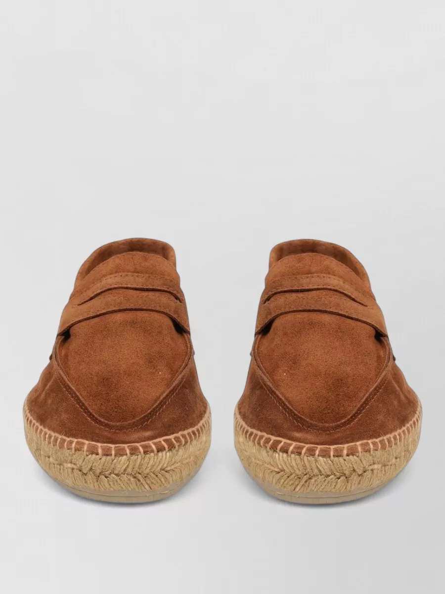 Castaner Leather Espadrilles