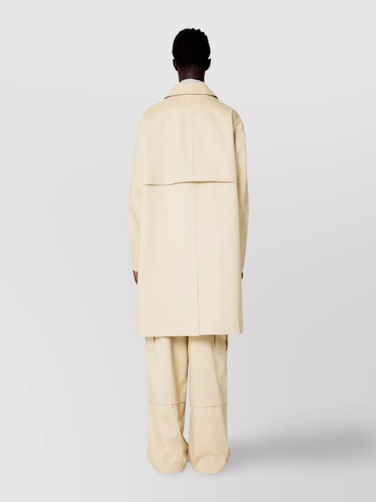 Ami Paris Wool Coats Back Vent
