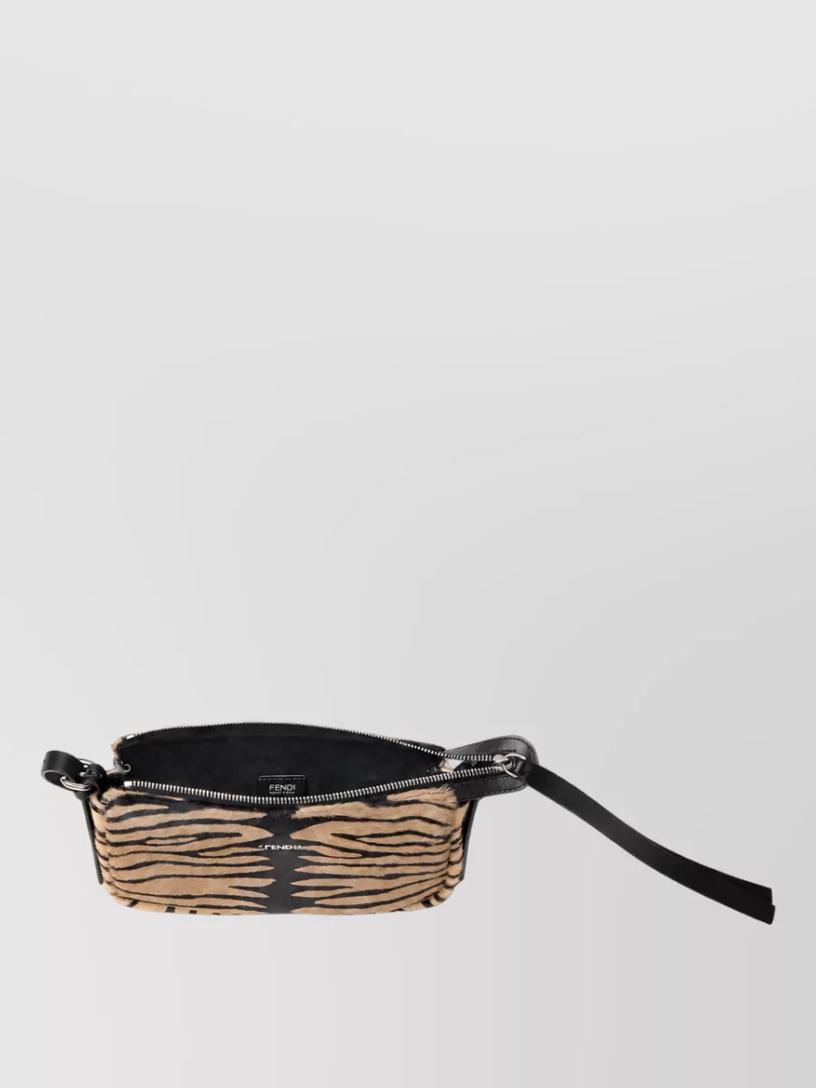 Fendi Small Calf Hair Clutch Bag