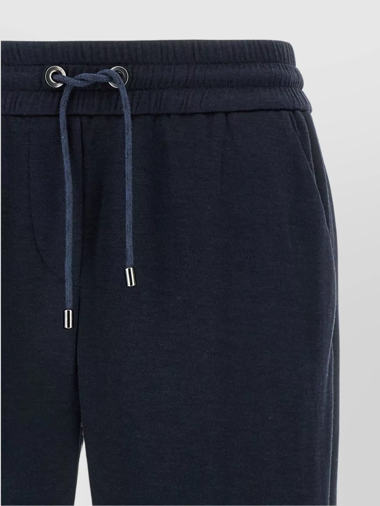 Brunello Cucinelli Joggers Featuring Elastic Waistband And Ribbed Cuffs
