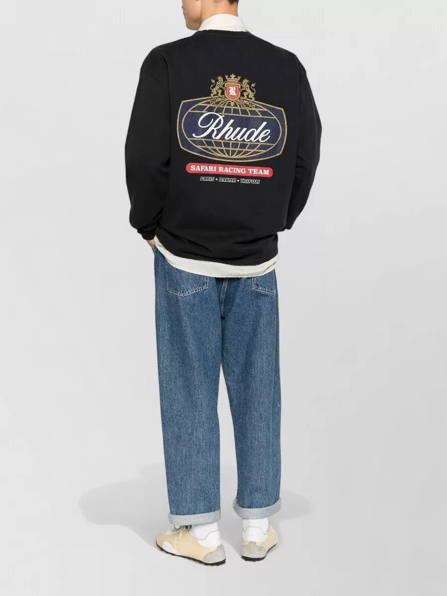 Rhude Cotton Logo Print T-Shirt
