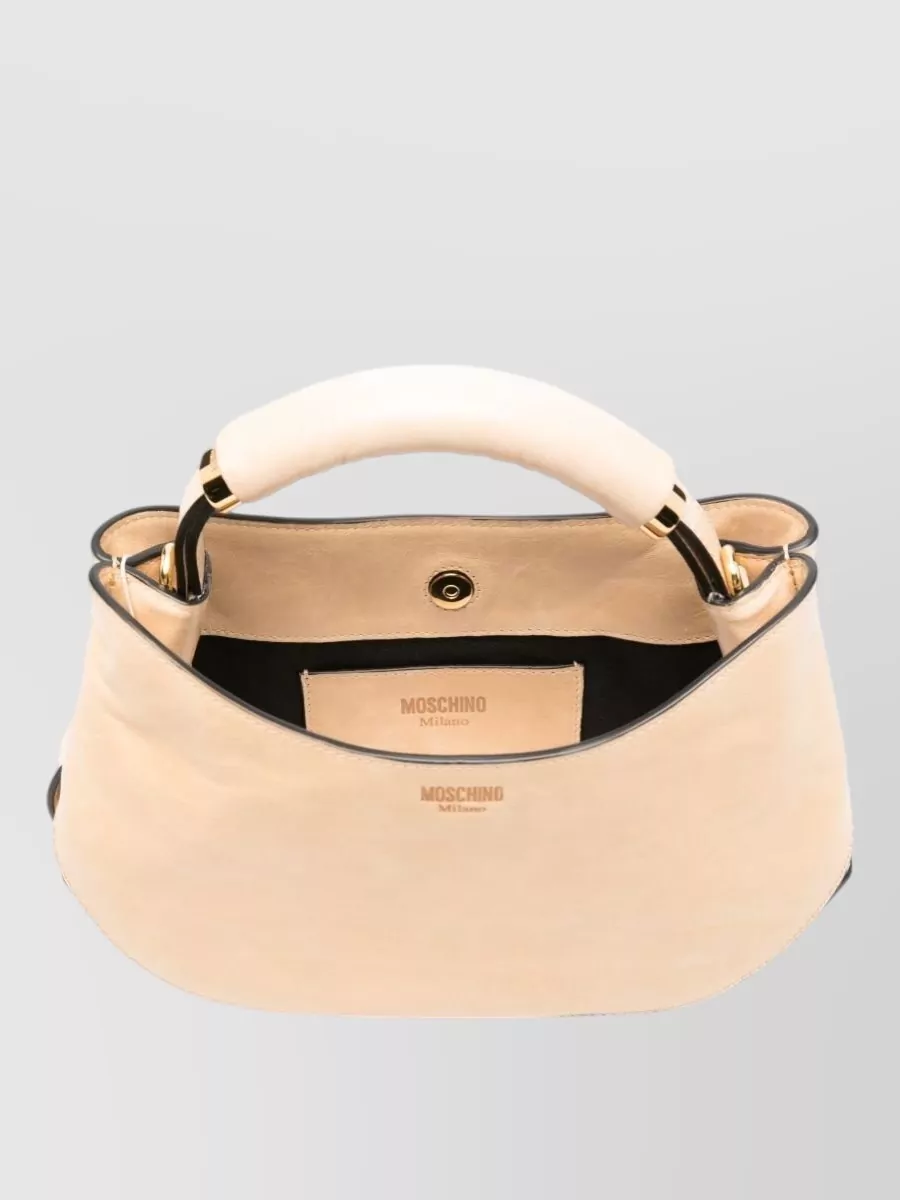 Moschino Leather Tote Bag