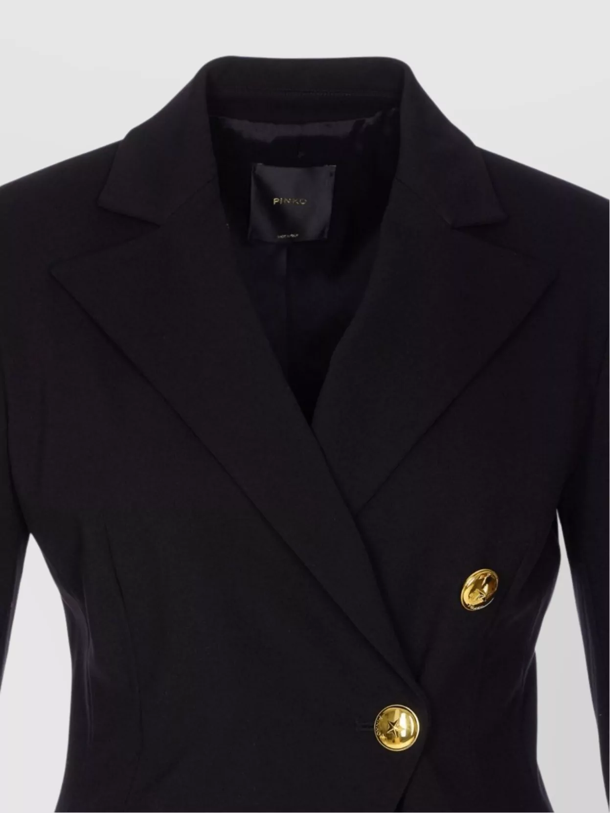 Pinko Double-Breasted Flap Pockets Jacket