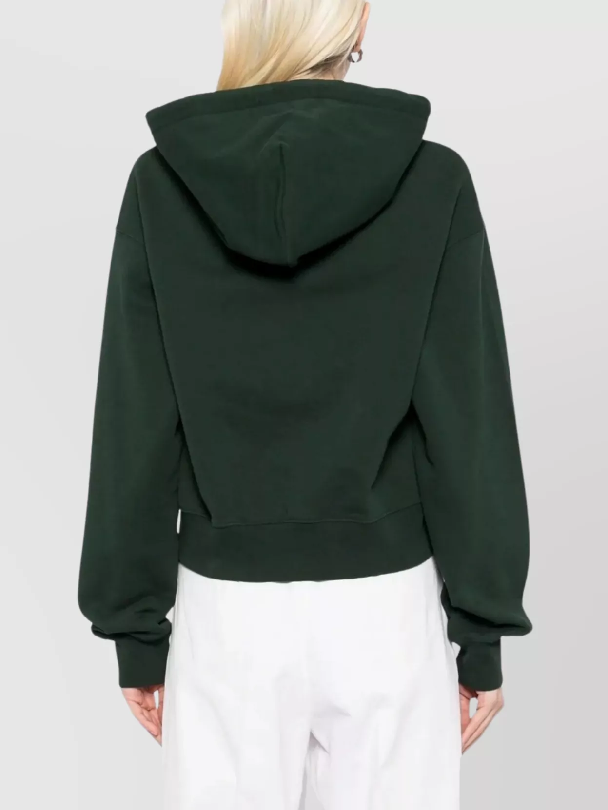 Jacquemus Drawstring Hood Long Sleeves Ribbed Hem