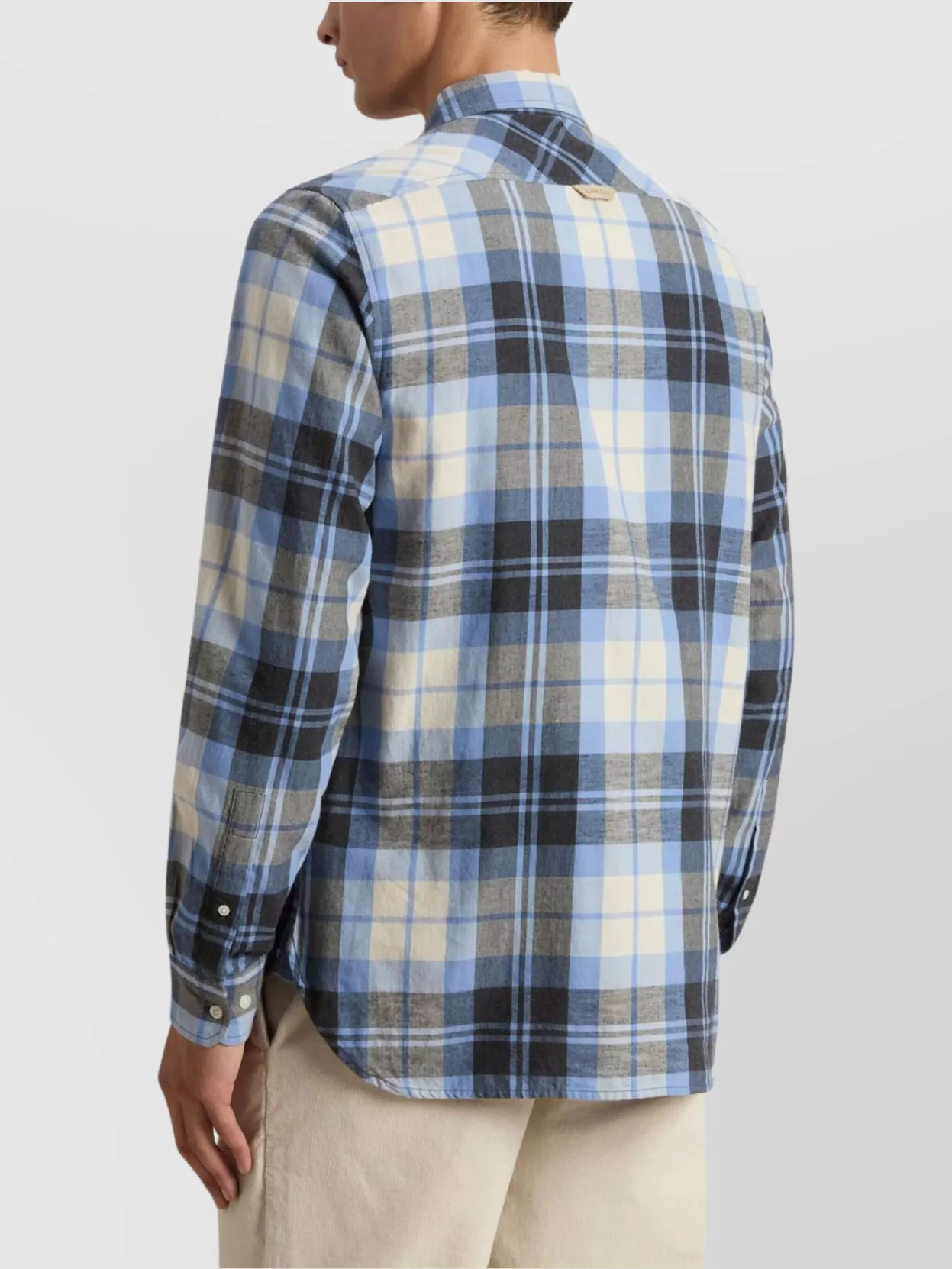 Woolrich Flannel Shirt With Long Sleeves And Pockets