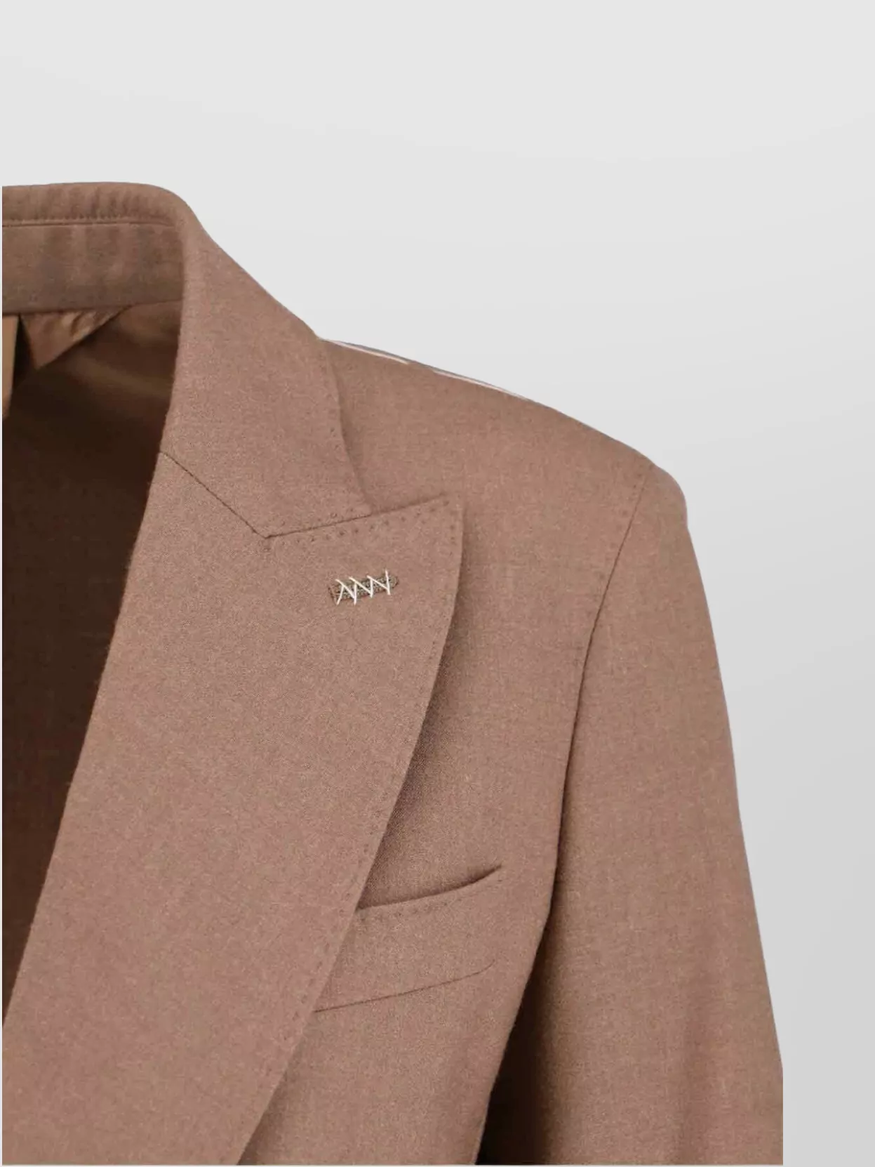 Max Mara Double-Breasted Blazer Notch Lapel